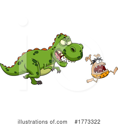 Tyrannosaurus Clipart #1773322 by Hit Toon