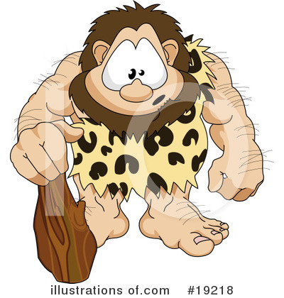 Stone Age Clipart #19218 by AtStockIllustration