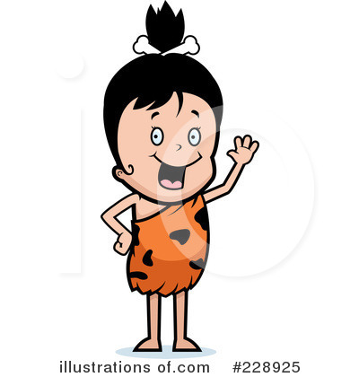 Cave Girl Clipart #228925 by Cory Thoman