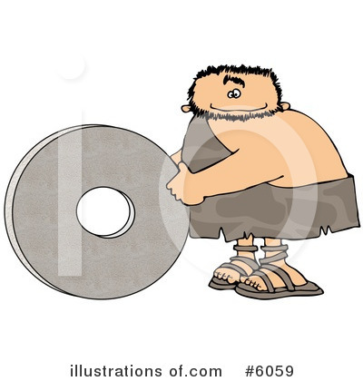 Royalty-Free (RF) Caveman Clipart Illustration by djart - Stock Sample #6059