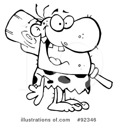 Coloring Book Page Clipart #92346 by Hit Toon