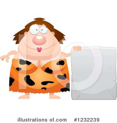 Cavewoman Clipart #1232239 by Cory Thoman