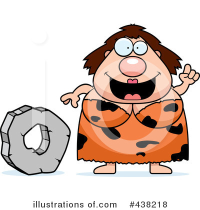 Royalty-Free (RF) Cavewoman Clipart Illustration by Cory Thoman - Stock Sample #438218