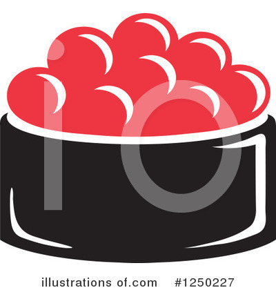 Royalty-Free (RF) Caviar Clipart Illustration by Vector Tradition SM - Stock Sample #1250227