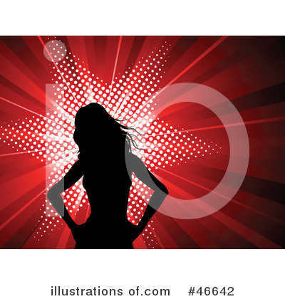 Silhouetted Woman Clipart #46642 by KJ Pargeter