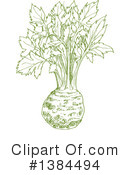 Celery Clipart #1384494 by Vector Tradition SM