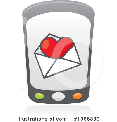 Cell Phone Clipart #1066889 by Any Vector