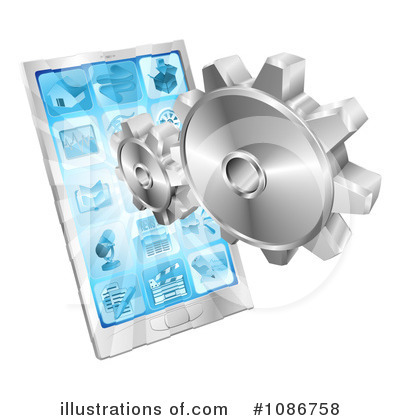 Gear Cog Clipart #1086758 by AtStockIllustration