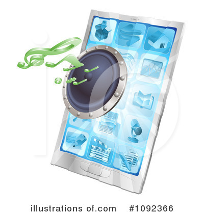 Touchscreen Clipart #1092366 by AtStockIllustration
