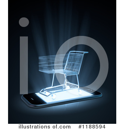 Shopping Cart Clipart #1188594 by Mopic