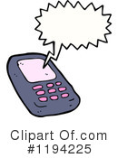 Cell Phone Clipart #1194225 by lineartestpilot