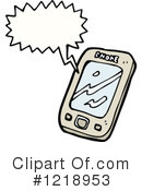 Cell Phone Clipart #1218953 by lineartestpilot