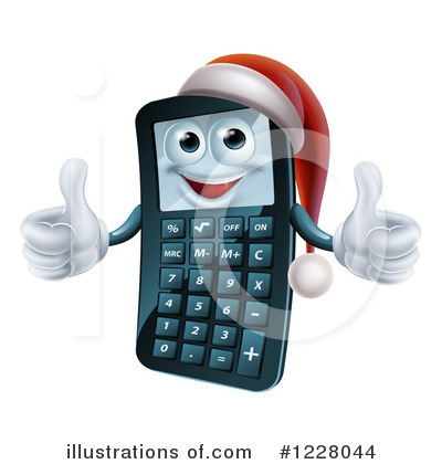 Royalty-Free (RF) Cell Phone Clipart Illustration by AtStockIllustration - Stock Sample #1228044