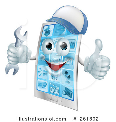 Telephone Clipart #1261892 by AtStockIllustration