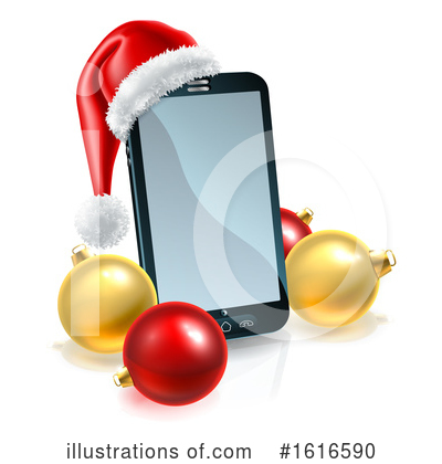 Santa Hat Clipart #1616590 by AtStockIllustration