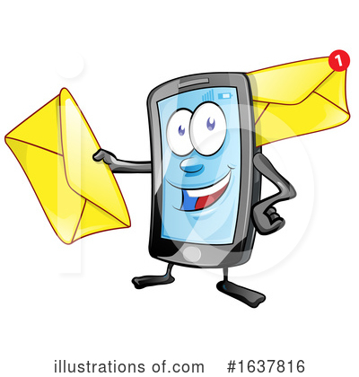 Envelope Clipart #1637816 by Domenico Condello