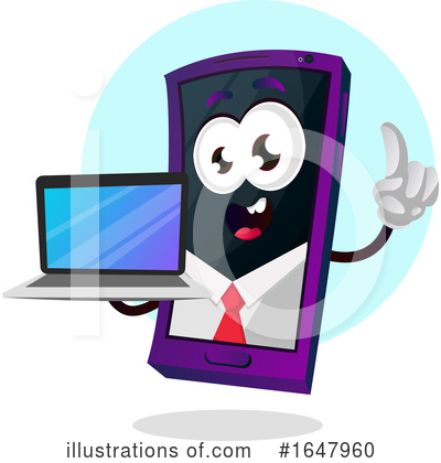 Royalty-Free (RF) Cell Phone Clipart Illustration by Morphart Creations - Stock Sample #1647960