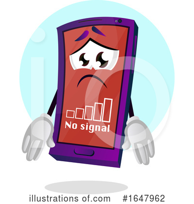 Royalty-Free (RF) Cell Phone Clipart Illustration by Morphart Creations - Stock Sample #1647962
