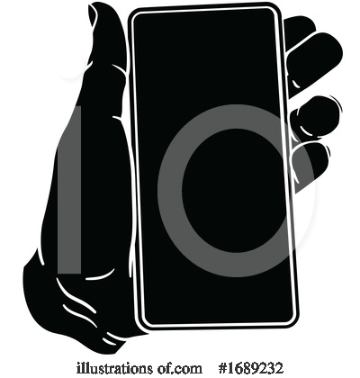 Royalty-Free (RF) Cell Phone Clipart Illustration by AtStockIllustration - Stock Sample #1689232