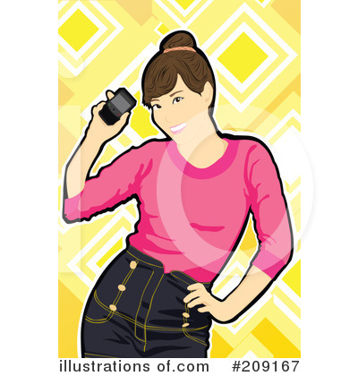 Cellphone Clipart #209167 by mayawizard101