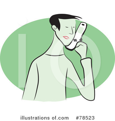 Royalty-Free (RF) Cell Phone Clipart Illustration by Prawny - Stock Sample #78523