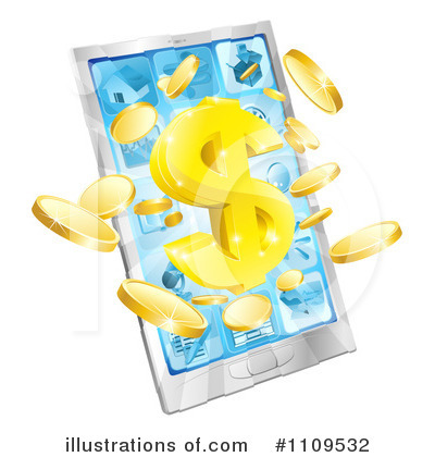 Coins Clipart #1109532 by AtStockIllustration