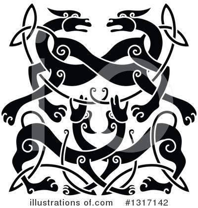 Royalty-Free (RF) Celtic Clipart Illustration by Vector Tradition SM - Stock Sample #1317142
