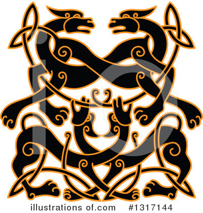 Royalty-Free (RF) Celtic Clipart Illustration by Vector Tradition SM - Stock Sample #1317144