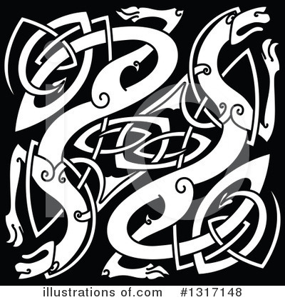 Royalty-Free (RF) Celtic Clipart Illustration by Vector Tradition SM - Stock Sample #1317148