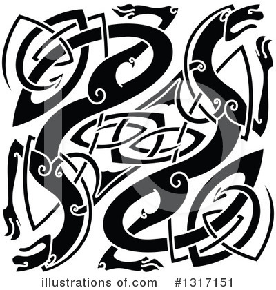 Royalty-Free (RF) Celtic Clipart Illustration by Vector Tradition SM - Stock Sample #1317151