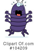 Centipede Clipart #104209 by Cory Thoman