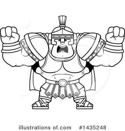 Royalty-Free (RF) Centurion Clipart Illustration by Cory Thoman - Stock Sample #1435248