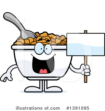 Royalty-Free (RF) Cereal Mascot Clipart Illustration by Cory Thoman - Stock Sample #1391095