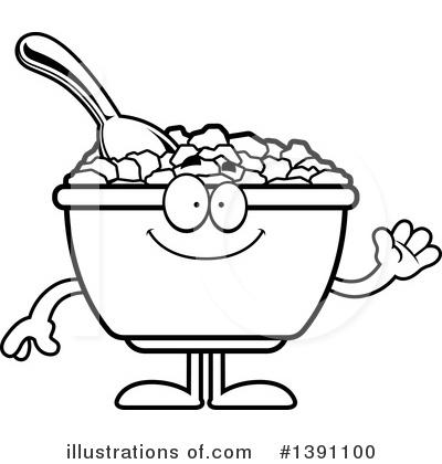 Cereal Mascot Clipart #1391100 by Cory Thoman