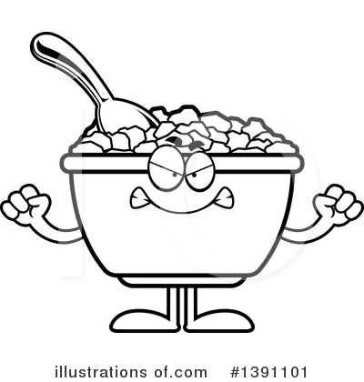 Royalty-Free (RF) Cereal Mascot Clipart Illustration by Cory Thoman - Stock Sample #1391101
