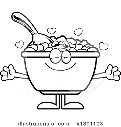 Royalty-Free (RF) Cereal Mascot Clipart Illustration by Cory Thoman - Stock Sample #1391103