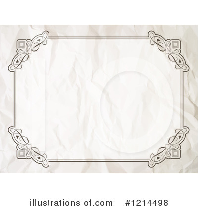 Royalty-Free (RF) Certificate Clipart Illustration by KJ Pargeter - Stock Sample #1214498