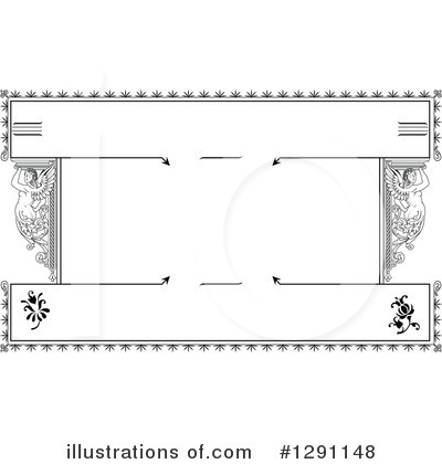 Royalty-Free (RF) Certificate Clipart Illustration by pauloribau - Stock Sample #1291148