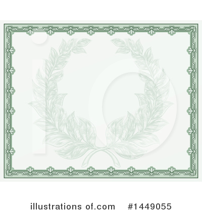 Royalty-Free (RF) Certificate Clipart Illustration by AtStockIllustration - Stock Sample #1449055