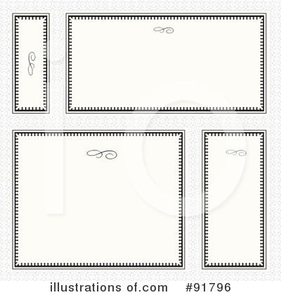 Royalty-Free (RF) Certificate Clipart Illustration by BestVector - Stock Sample #91796