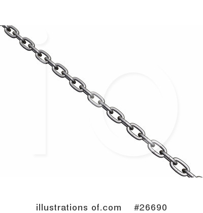 Royalty-Free (RF) Chain Clipart Illustration by KJ Pargeter - Stock Sample #26690
