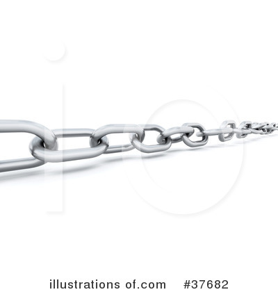 Royalty-Free (RF) Chain Clipart Illustration by KJ Pargeter - Stock Sample #37682