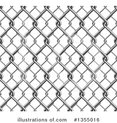 Royalty-Free (RF) Chain Link Fence Clipart Illustration by vectorace - Stock Sample #1355016