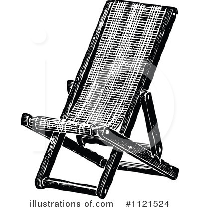 Royalty-Free (RF) Chair Clipart Illustration by Prawny Vintage - Stock Sample #1121524