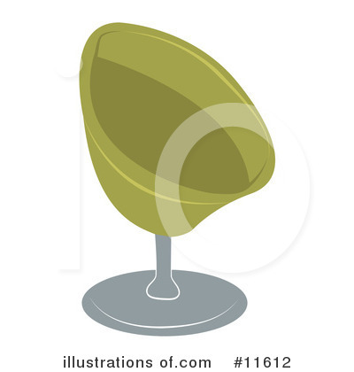 Royalty-Free (RF) Chair Clipart Illustration by AtStockIllustration - Stock Sample #11612