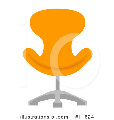 Chair Clipart #11624 by AtStockIllustration