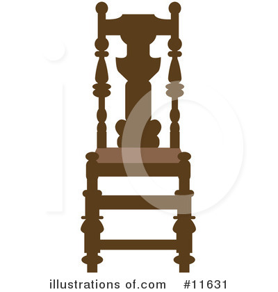 Chair Clipart #11631 by AtStockIllustration