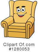Chair Clipart #1280053 by Vector Tradition SM