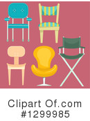 Chair Clipart #1299985 by BNP Design Studio