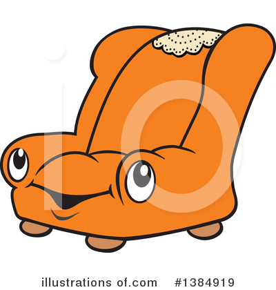 Arm Chair Clipart #1384919 by Johnny Sajem